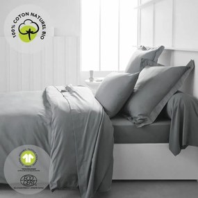 Τοποθετημένο κάτω φύλλο TODAY Γκρι 180 x 200 cm