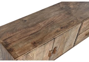 Τηλεόραση Home ESPRIT Φυσικό 180 x 34,5 x 54 cm