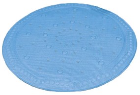 Αντιολισθητικό Ντουζιέρας Arosa 0221 Round Blue Kleine Wolke 55Χ55 PVC