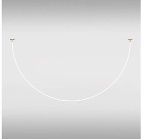 Κρεμαστό Φωτιστικό Οροφής LED 40W Σιλικόνη Neon Tau Maytoni-MOD146PL-L40G3K-Χρυσό MOD146PL-L40G3K