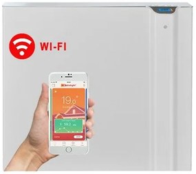 Radialight Klima WiFi 750 Watt Λευκό - Ψηφιακός Θερμοπομπός Διπλής Λειτουργίας