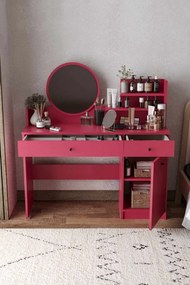 Make-Up Table Harmony 2 Round - Raspberry Raspberry