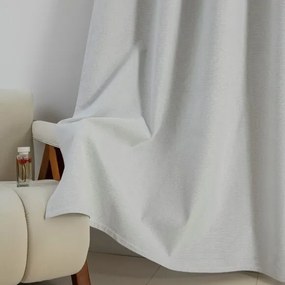 Beauty Home Κουρτίνα Full Blackout σκίασης με 8 κρίκους Elite Art 8392 Ice-No1 140x270 Πάγου