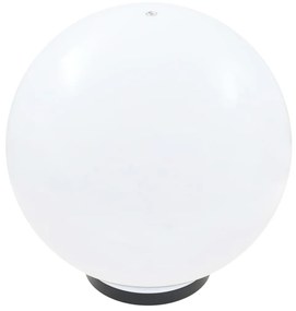 Φωτιστικά Μπάλα LED 2 τεμ. Σφαιρικά 40 εκ. Ακρυλικά (PMMA) - Λευκό