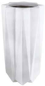Κασπώ Δαπέδου Padova 20739 Φ48x100cm White GloboStar Cement