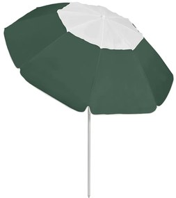 vidaXL Ομπρέλα Θαλάσσης Πράσινη 300 εκ.