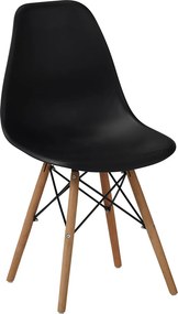 Καρέκλα Τραπεζαρίας (44x56x81) Spitishop Urban Black