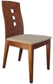 Bliumi Καρέκλα Τραπεζαρίας Οξιά BLIUMI Emma 1018 90x48x45 Light Walnut BEST-51426895