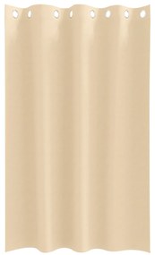 vidaXL Κουρτίνες με κουρτίνες 2 pcs Κρεμ 175 x 140 εκ. Πολυεστέρας