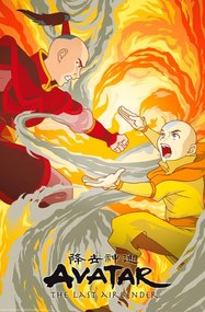 Αφίσα Avatar - Aang vs Zuko, (61 x 91.5 cm)