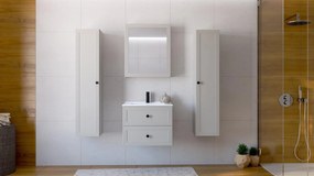 ΣΤΗΛΗ ΜΠΑΝΙΟΥ ΛΕΥΚΗ 35x35x180
