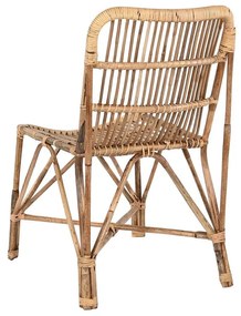 Καρέκλα Τραπεζαρίας DKD Home Decor Φυσικό 47 x 47 x 83 cm 47 x 61 x 84 cm
