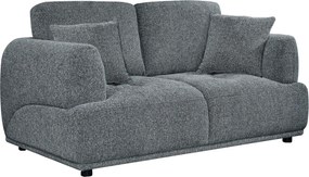 ΚΑΝΑΠΕΣ 2-ΘΕΣΙΟΣ STRUCTO HM3330.01 ΓΚΡΙ ΥΦΑΣΜΑ 168x94x88Υεκ.