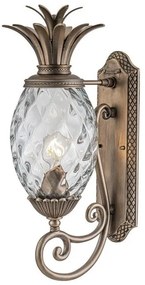 Απλίκα Φωτιστικό Τοίχου 1xE27 IP44 54cm Plantation Elstead Lighting-HK-PLANTATION-M-BU-Μπρονζέ HK-PLANTATION-M-BU