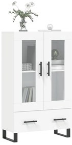 vidaXL Ντουλάπα Λευκή 69,5 x 31 x 115 εκ. από Επεξεργασμένο Ξύλο