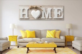 Εικόνα με τις λέξεις Σπίτι σε vintage σχέδιο - 135x45
