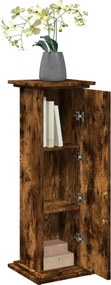vidaXL Βάση Οθόνης με Αποθ. Καπνιστή Δρυς 31x30x90 εκ. Επεξ. Ξύλο
