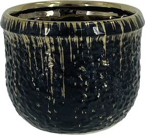 Κασπώ (Φ14.5x12) Marhome Μαύρο/Χρυσό 06-20018