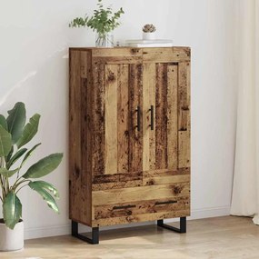 vidaXL Highboard Παλιό Ξύλο 69,5 x 31 x 115 εκ. Επεξεργασμένο ξύλο