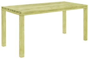vidaXL Τραπεζαρία Κήπου 170 x 75,5 x 77 εκ. Εμποτισμένο Ξύλο Πεύκου