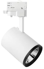 Σποτ Ράγας Τριφασικό LED 52W 3000Κ 25 Μοίρες Ρυθμιζόμενο Marco Panagoulas-40-09000-Λευκό 40-09000