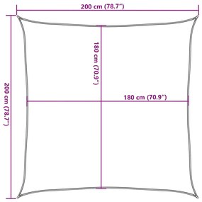 ΠΑΝΙ ΣΚΙΑΣΗΣ ΚΑΦΕ 2 X 2 Μ. ΑΠΟ HDPE 160 ΓΡ./Μ² 311767