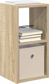 vidaXL Κομοδίνο 2 τμχ. Δρύς Sonoma 25,5 x 22 x 49,5 εκ