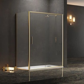 Karag Efe 600 Oro Καμπίνα Συρόμενη Χρυσή Διάφανη (188-191 cm)