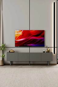 Έπιπλο Τηλεόρασης Γκρι CLORUS 180x29x20