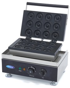 Donut Maker - 12 Mini Donuts - Ø5cm - with Built-in Timer