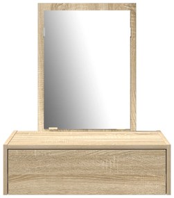 vidaXL Κρεμαστό τραπέζι ντυσίματος δρυός Sonoma 60x40x70 εκ.