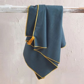 Πετσέτα Θαλάσσης Urban New Greyzoblue Ρυθμός Θαλάσσης 90x160cm Microfiber