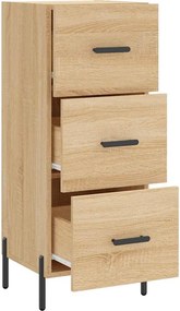 vidaXL Ντουλάπι Sonoma Δρυς 34,5x34x90 εκ. από Επεξεργασμένο Ξύλο