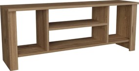 Έπιπλο τηλεόρασης Seref pakoworld σε oak απόχρωση 120x30x47εκ