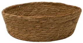 Καλάθι Ψάθινο 00.06.61106 Φ28x10cm Natural Mat