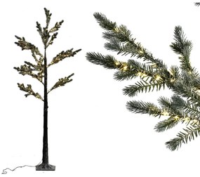 180 LED Δεντράκι Εσωτ. &amp; Εξωτ. Χώρου Με 8 Προγράμματα Και Μετασχηματιστή Θερμό Λευκό Φως 180cm