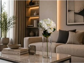 Stewehome Τεχνητό λουλούδι ορτανσία μοντέρνο διακοσμητικό μονό κλαδί