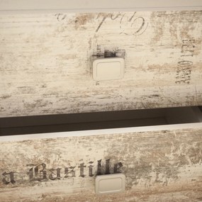 Pump Βιβλιοθήκη 50x34x198cm Λευκή TO-PUMPSHE2S