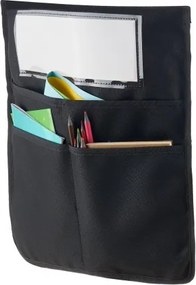 VEVOR Chair Pockets for Classroom 24 Pack Seat Pocket with Name Tag Black