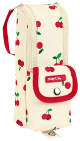 Κασετίνα Safta Cherry Μπεζ (6 x 21 x 6 cm)