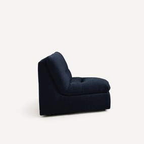 Γωνιακή πολυθρόνα σύνθεσης από βελούδο chenille, Giuliano