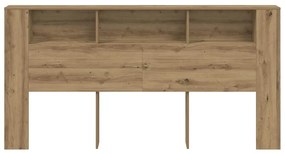 vidaXL Κεφαλάρι Με Αποθηκευτικό Χώρο 200x18,5x102,5 εκ. Επεξ. Ξύλο
