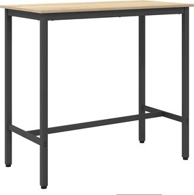 vidaXL τραπέζι Δρύς Sonoma 100 x 50 x 90,5 εκ