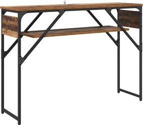 vidaXL ΤραπέζιΚονσόλας Παλιό Ξύλο 105x30x75εκ. Επεξεργασμένο ξύλο