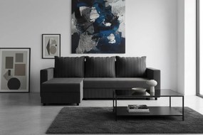 Γωνιακός καναπές Retiro-Gkri Skouro