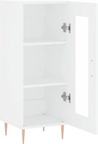 vidaXL Ντουλάπι Λευκό 34,5 x 34 x 90 εκ. από Επεξεργασμένο Ξύλο
