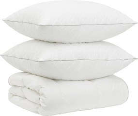 vidaXL Σετ πάπλωμα 90% χήνας FULDA 3 τμχ. 155 x 220 cm Όλες οι εποχές