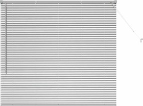 vidaXL Βενετσιάνικες Ρόδες Ασημί 130 x 145 εκ Αλουμίνιο