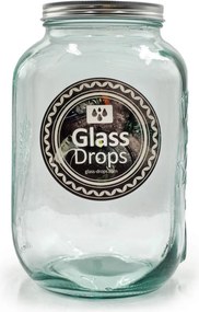 Δοχείο με καπάκι Glass Drops Authentic - 4L