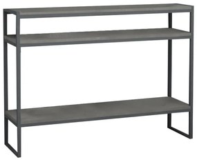 Console Malloy dark grey antique 120x33x90cm 120x33x90 εκ.